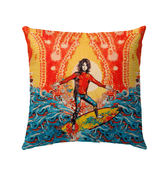 Seaside Serenity Outdoor Pillow Embrace Coastal Tranquility - Beyond T-shirts